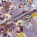 Estampado floral toque suave 100% textiles de poliéster
